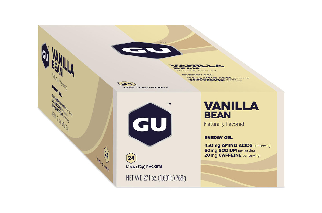 gel energetico vainilla bean gu 24u