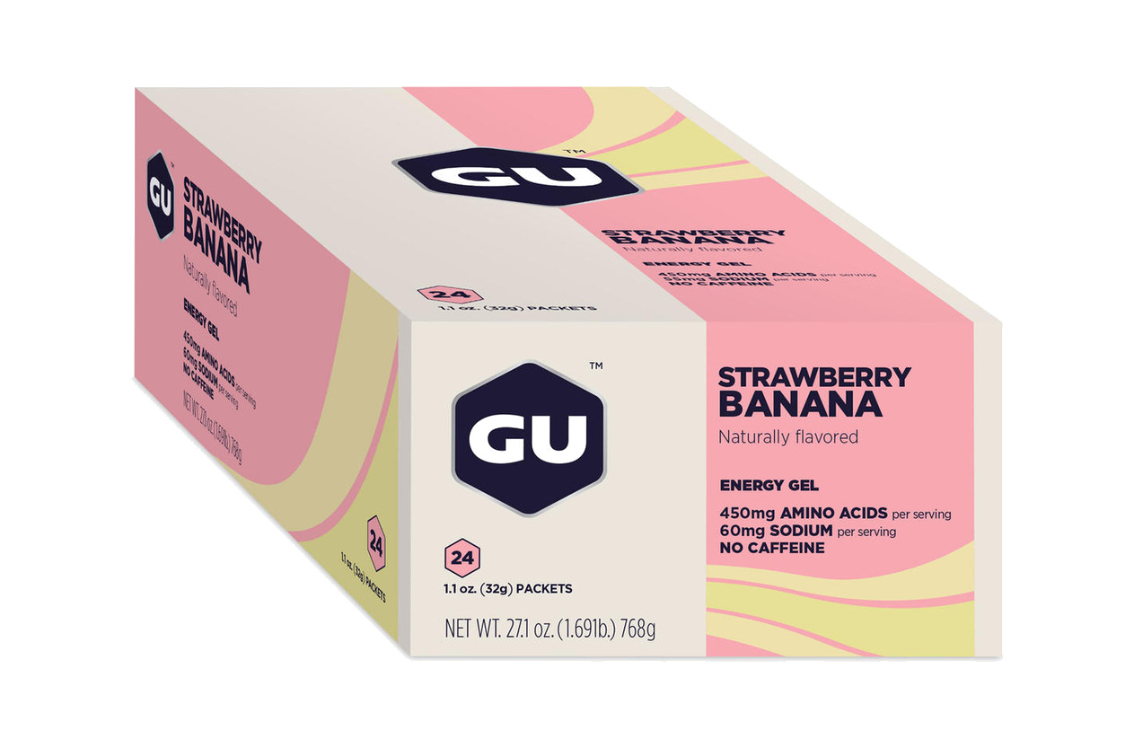 gel energetico fresa platano gu 24u
