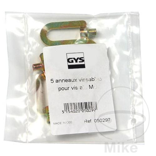 pack 5 anillos roscables para tornillo