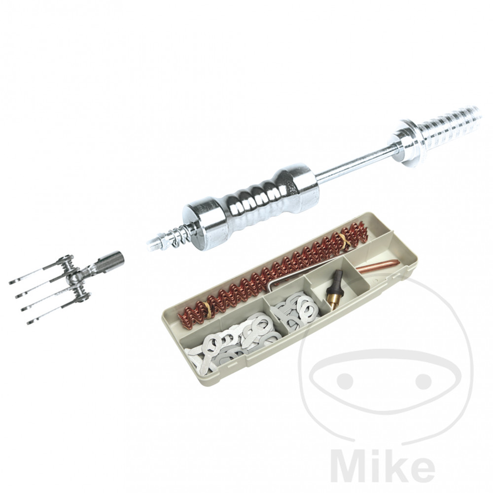 kit desabollado de acero martillo de impacto + garra 2.5 kg 4s