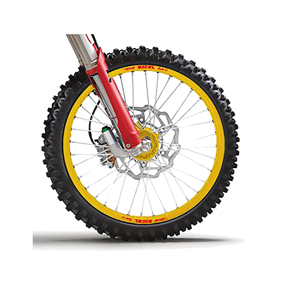 rueda completa delantera para moto tubeless 21x2 15x36t