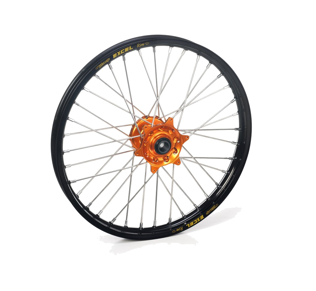 rueda delantera completa 17x3,50x36t