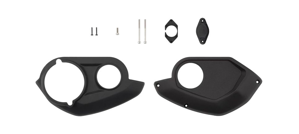tapa protectora de motor con puerto de carga e-bike alltrack