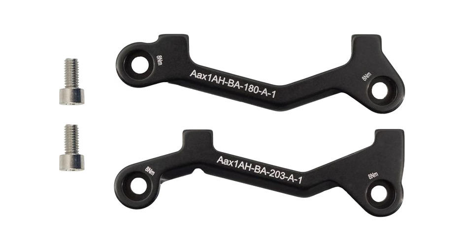 adaptador disco de freno e-bike alltrack 180 - 203 mm
