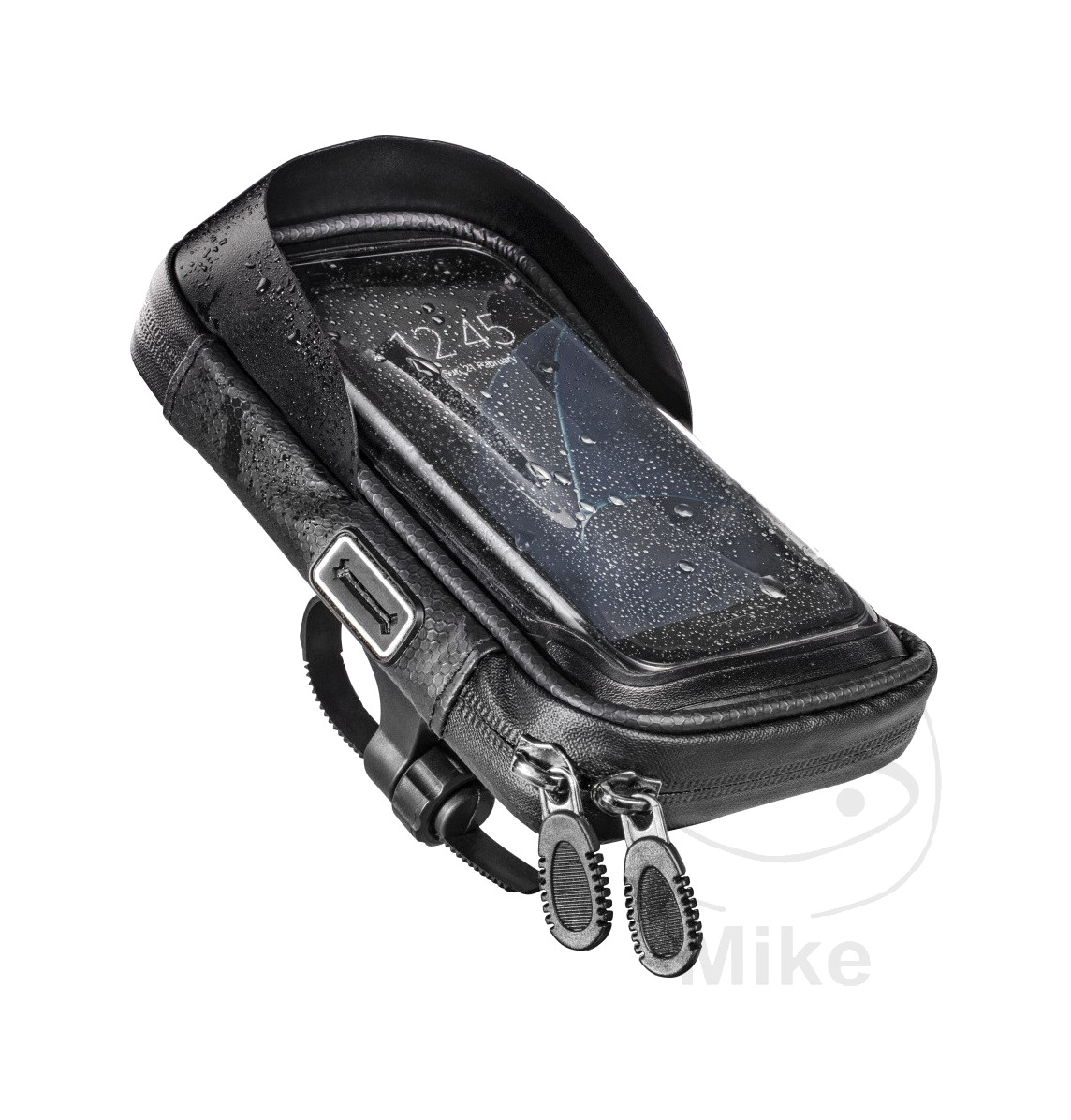 soporte universal con bolsa para móvil y bicicleta giratorio repelente al agua hama multi 360º