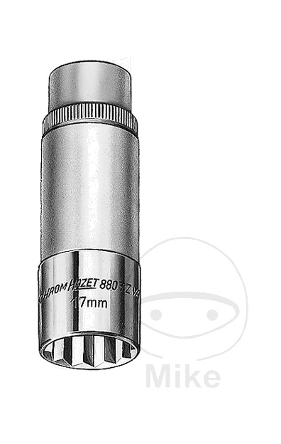 llave de vaso bihexagonal 3/8 16 mm 60 mm