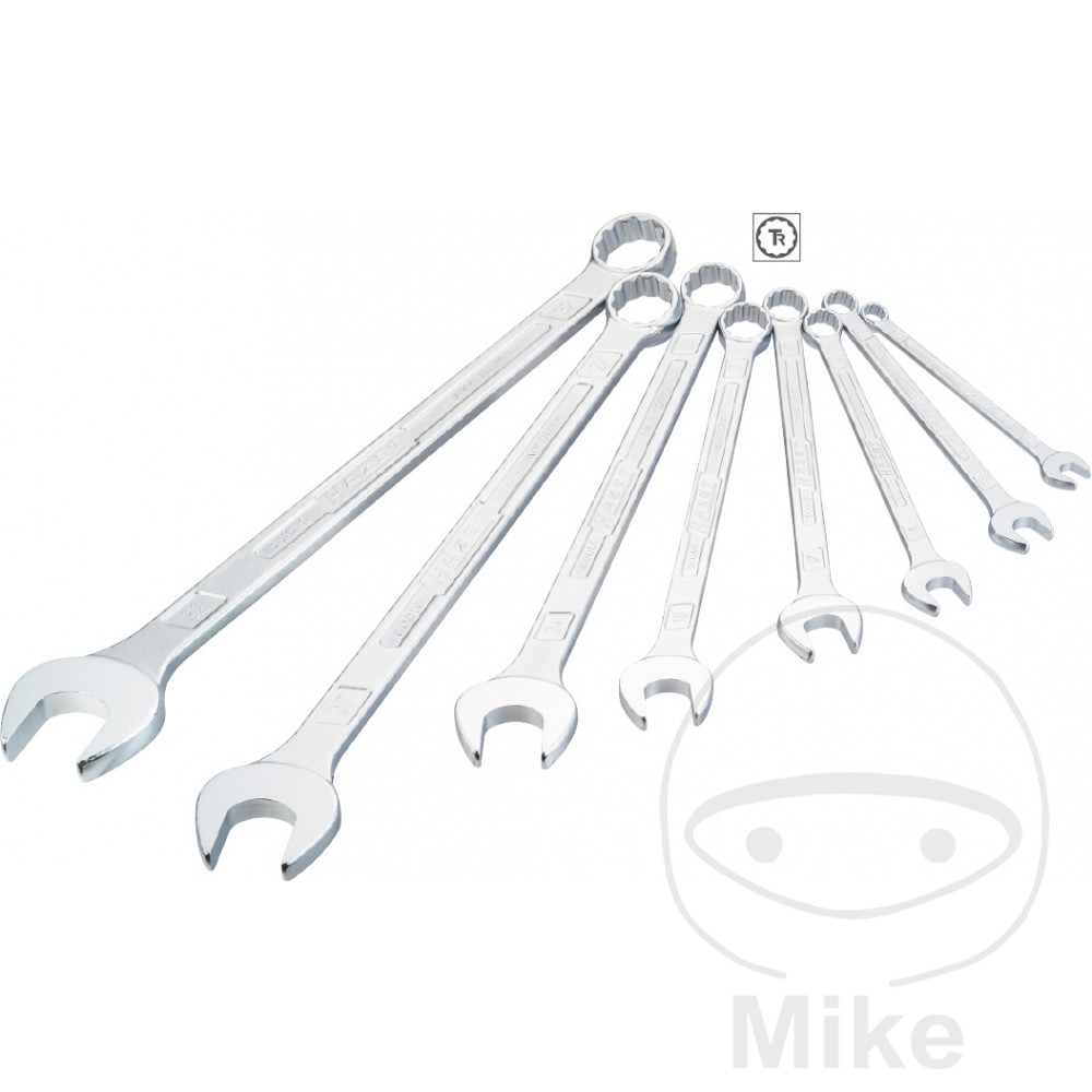 juego 8 llaves combinadas 10-32 mm