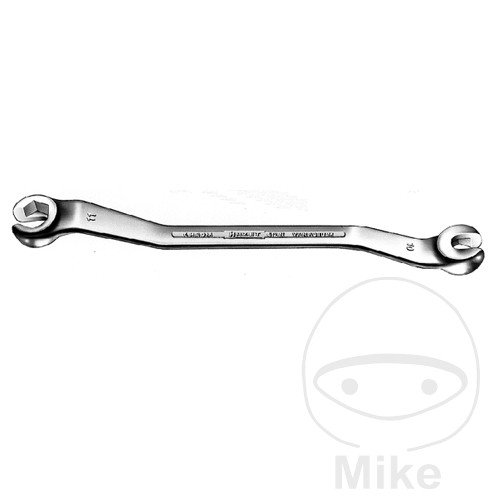 llave de estrella doble abierta 11x13