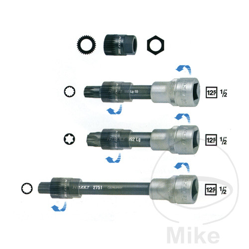 juego 4 llaves combinadas para alternador