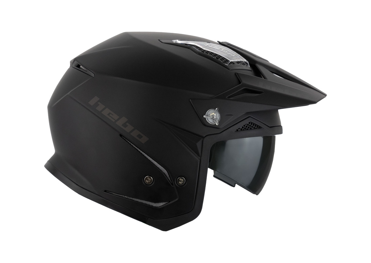 casco trial jet abierto 5 monocolor