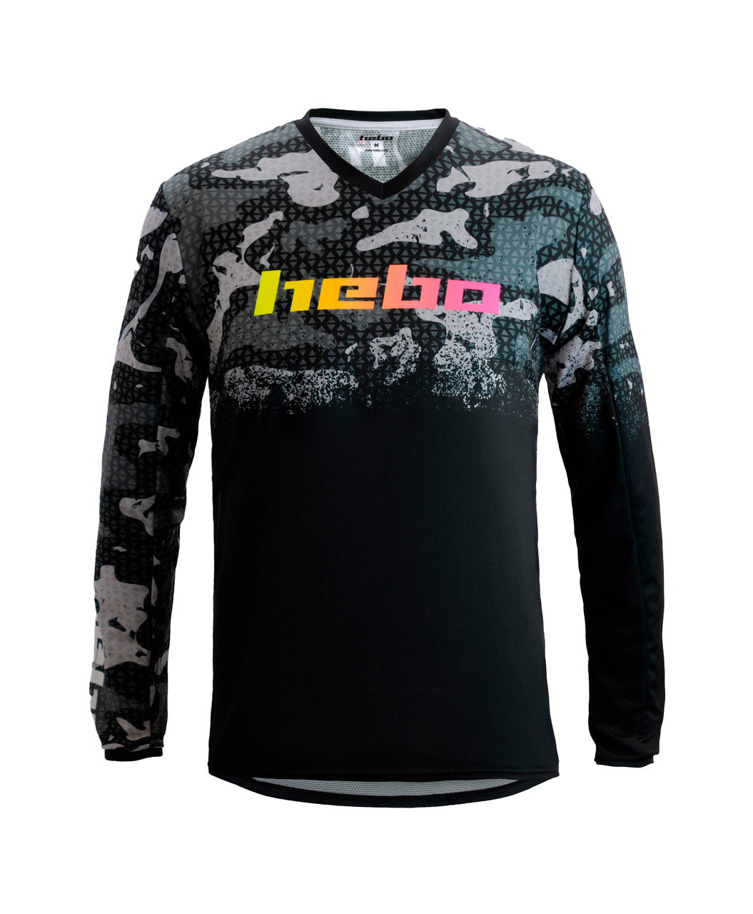 camiseta enduro cross offroad trial pro trial v camo junior