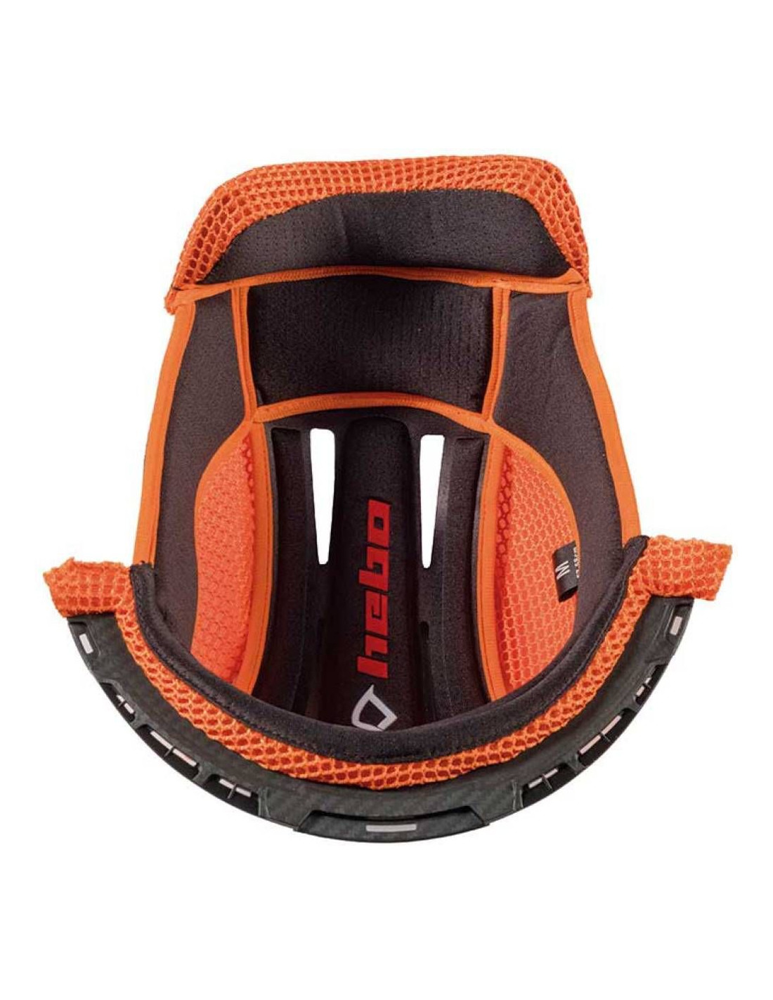 recambio casco moto interior superior fibra/carbon