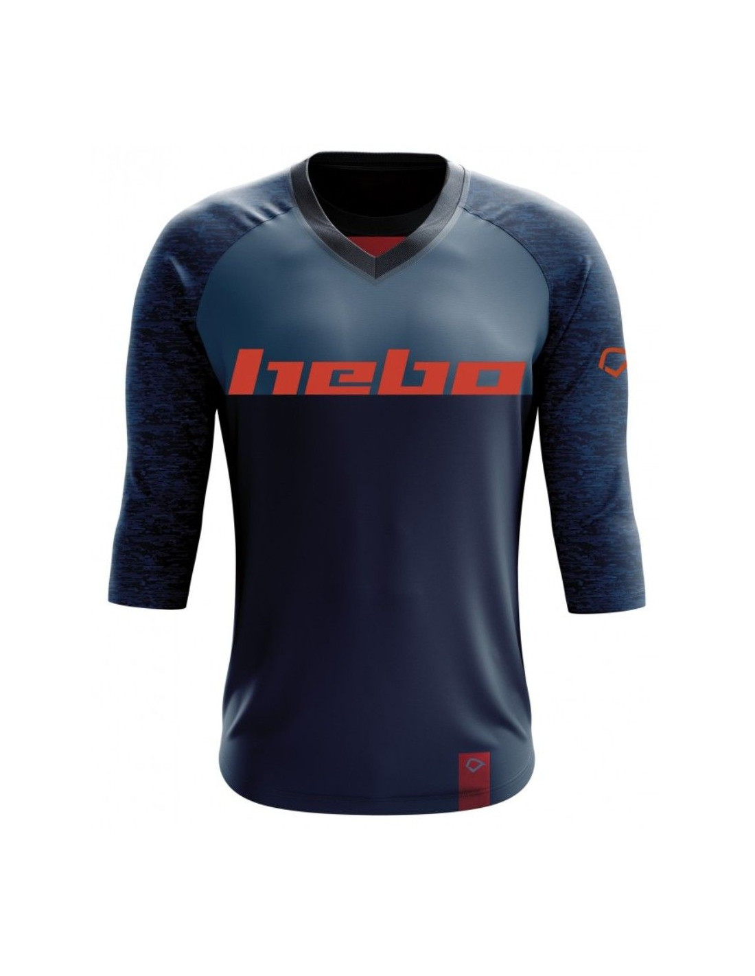 camiseta trial offroad bicicleta montaña maga 3/4 level 2.0