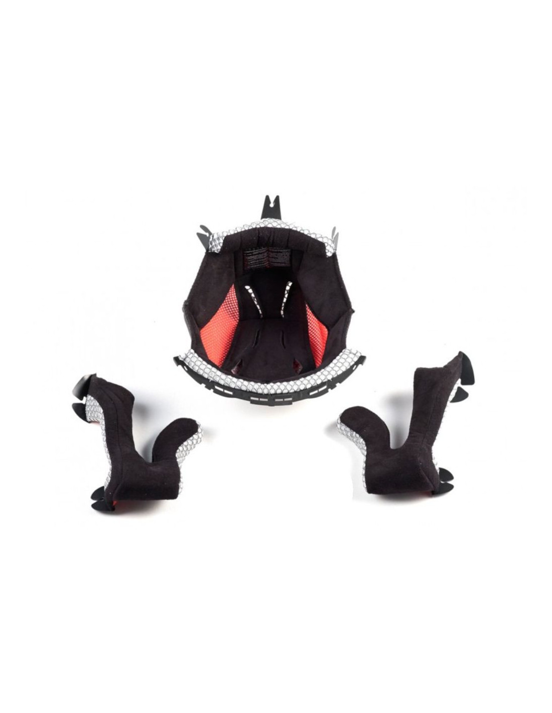 recambio interior forros interiores casco enduro abs