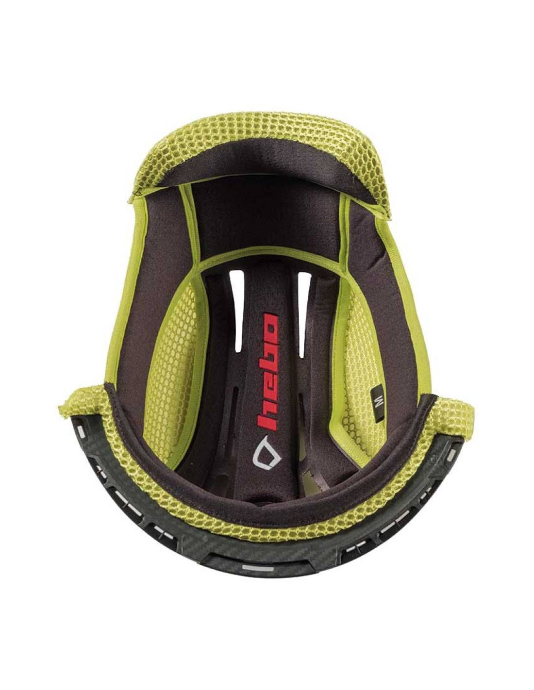 recambio casco moto interior superior fibra/carbon