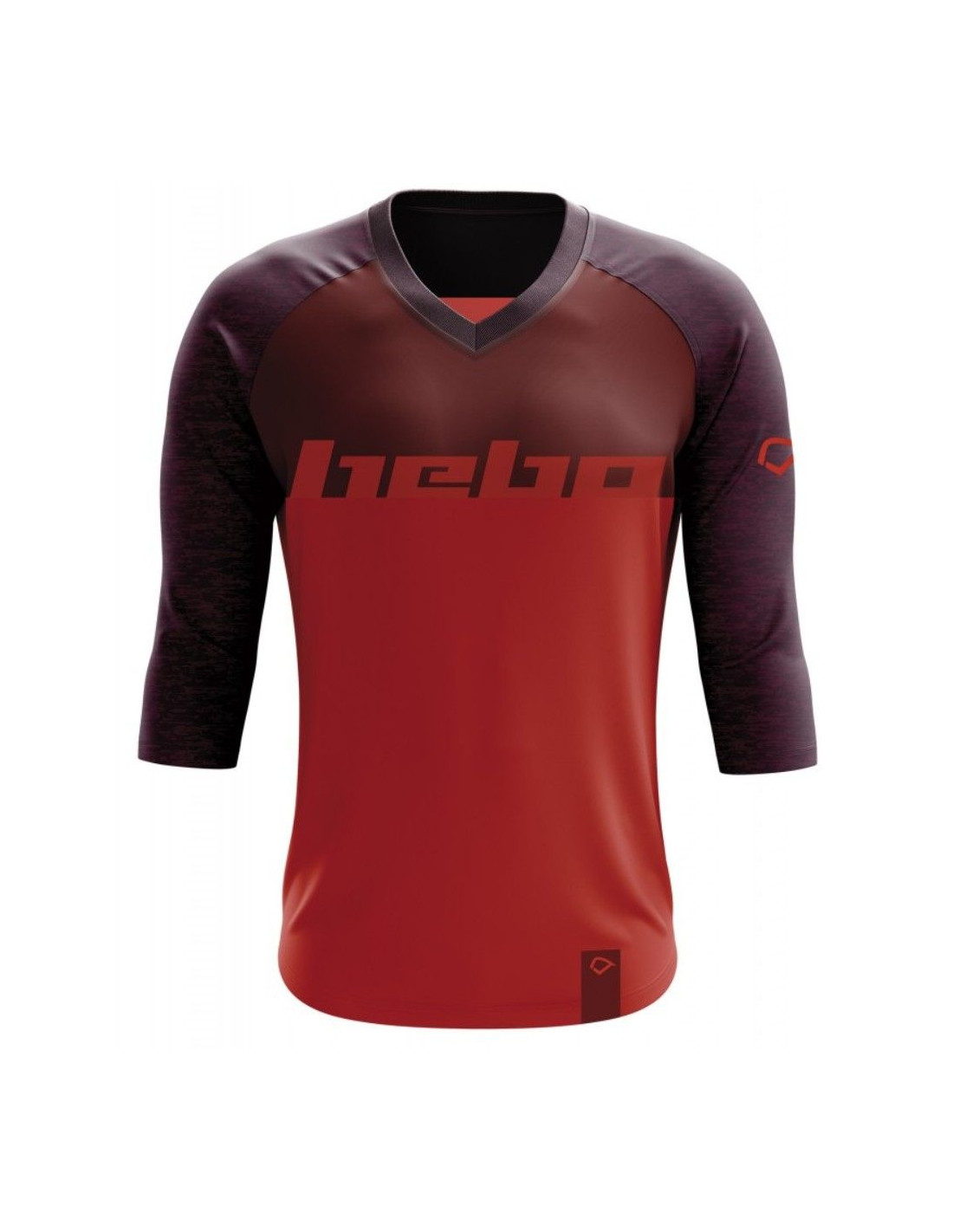 camiseta trial offroad bicicleta montaña maga 3/4 level 2.0