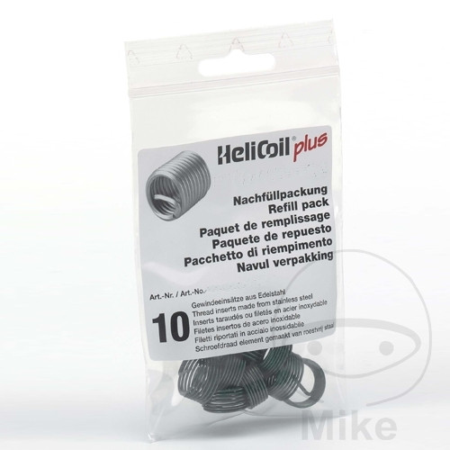 HELICOIL Packen Sie 10 Gewindereparaturteile ein PLUS M8X1.25 16 MM - Bild 1 von 1