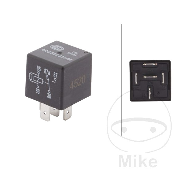 relé multifunción sin soporte 12v 5-polos - 4rd 933 332-641