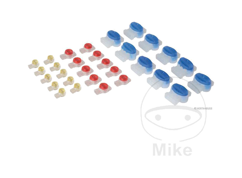 pack 30 conectores eléctricos de derivación 0.13-2.5