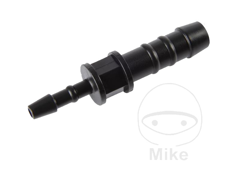 conector de manguera recto con racor de reducción 6-3 mm