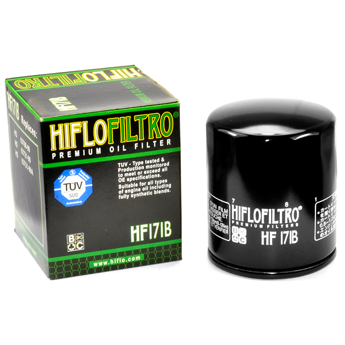 HIFLOFILTRO HIFLOFILTRO HF171B oliefilter standaard voor hoogwaardige motoren - 第 1/1 張圖片