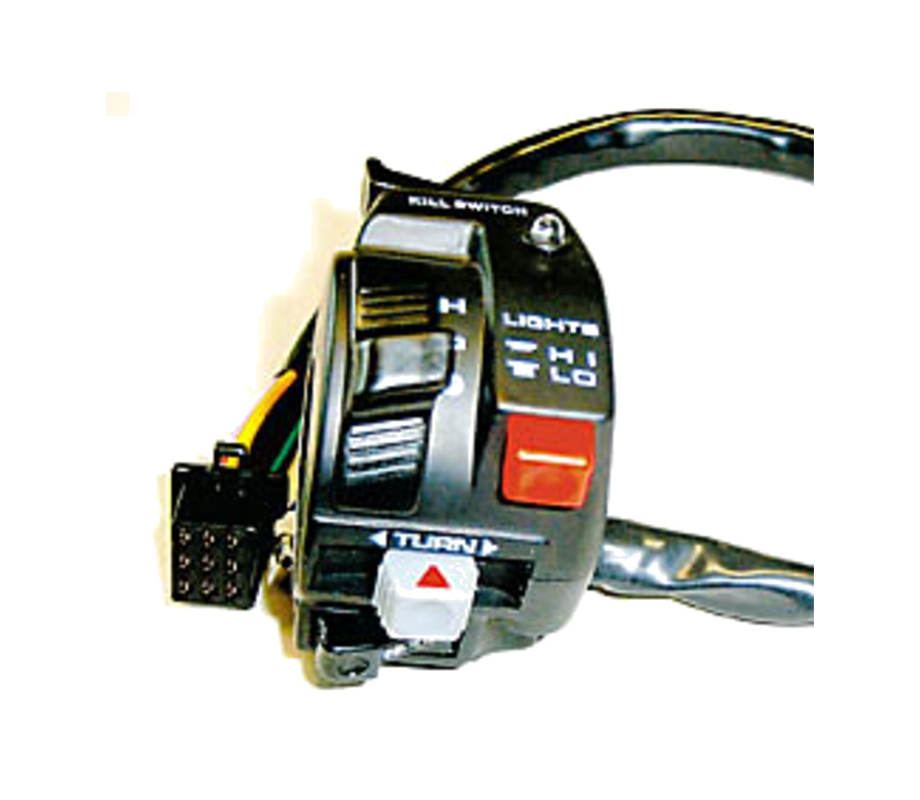 unidad de interruptores universal smart honda atv + motorcycle left