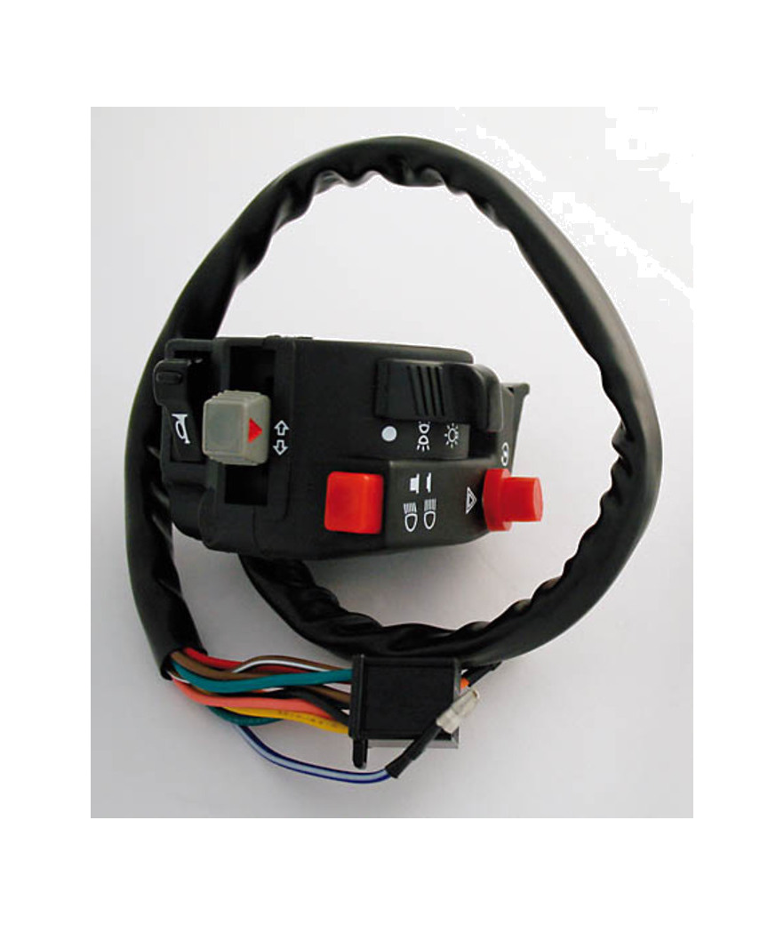 unidad de interruptores universal smart honda atv + motorcycle left