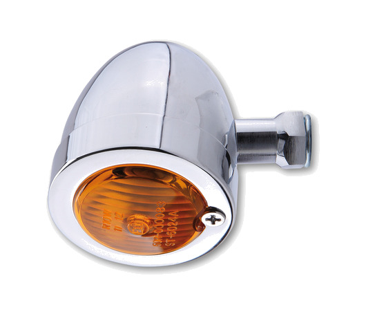 intermitente plano tipo bala con cristal y homologación smart bullet flat - e 1 pza