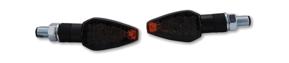 intermitente led con cristal ahumado y homologación e smart peak par