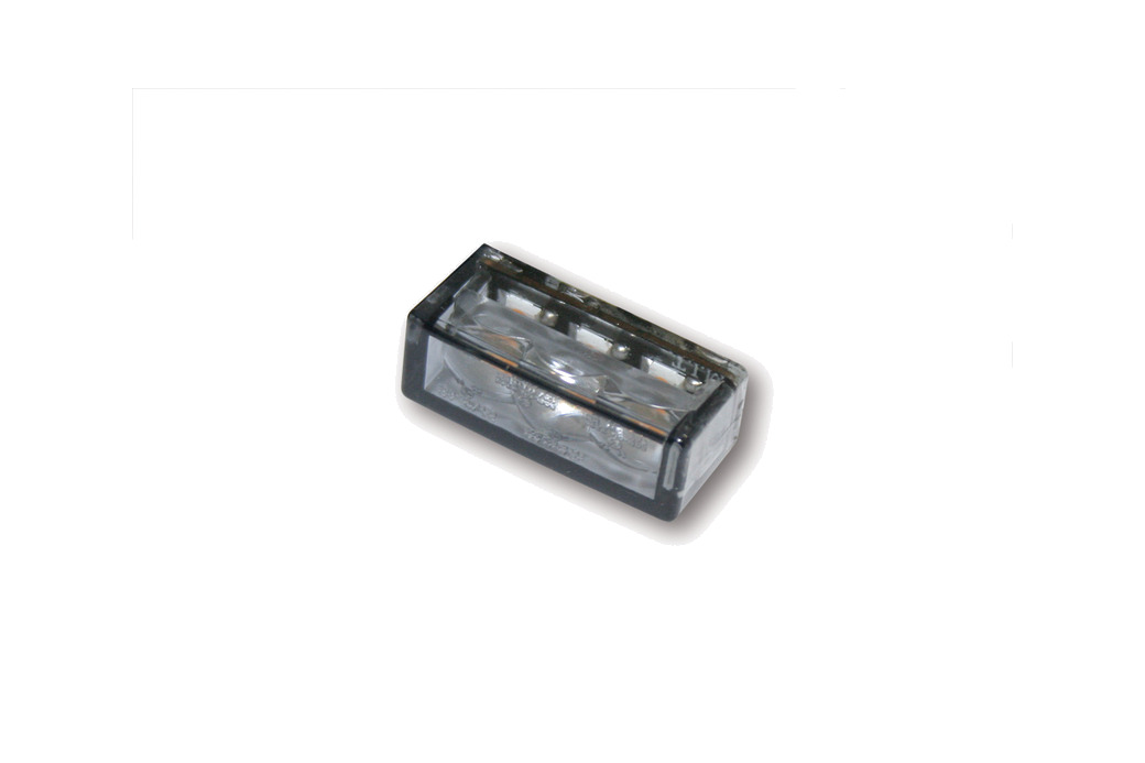 intermitente led con cristal ahumado y homologación e smart cube-h e par