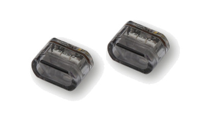 intermitente led con cristal ahumado y homologación e smart module 2 e par