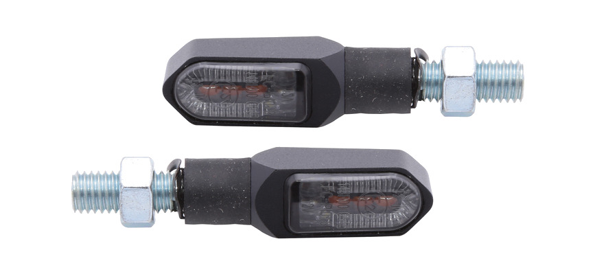 intermitente y luz de posición led con cristal ahumado y homologación e smart namiko-ts 2in1 - par