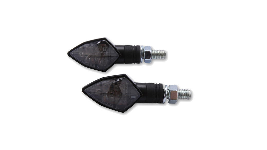 intermitente led con cristal ahumado y homologación e smart rock par