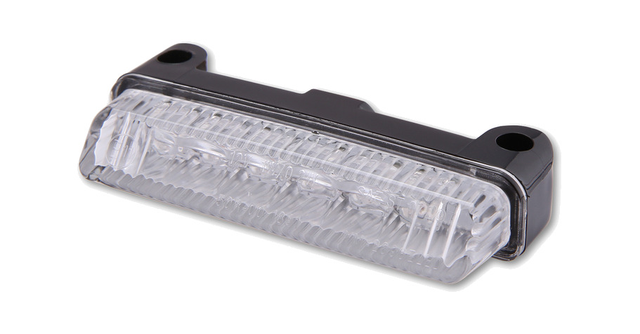 piloto trasero led con cristal transparente y homologación e smart mini - 1 pza