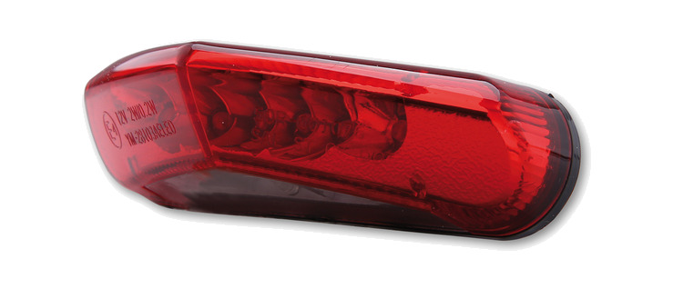 piloto trasero led con cristal y homologación e smart - 1 pza