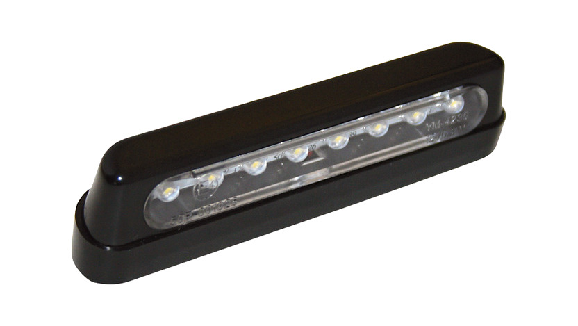 luz de matrícula led larga smart abs