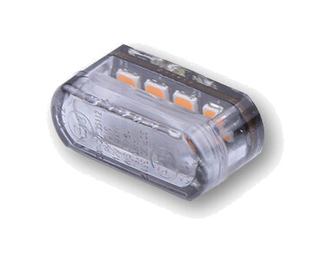 intermitente led con cristal ahumado y homologación e smart module 1 pro par