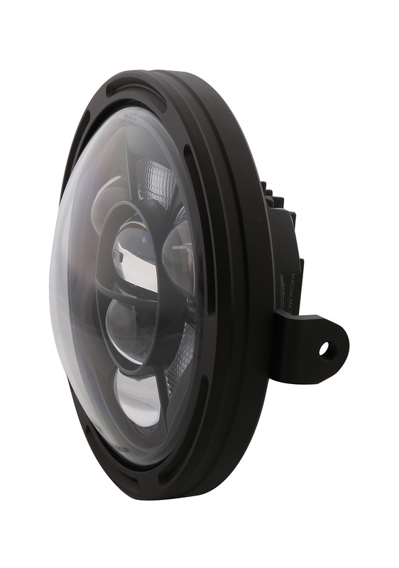 faro led de siete pulgadas tipo con montaje lateral pro r1 11