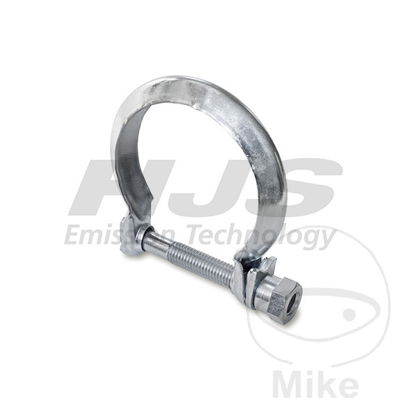 abrazadera de escape con tornillo
