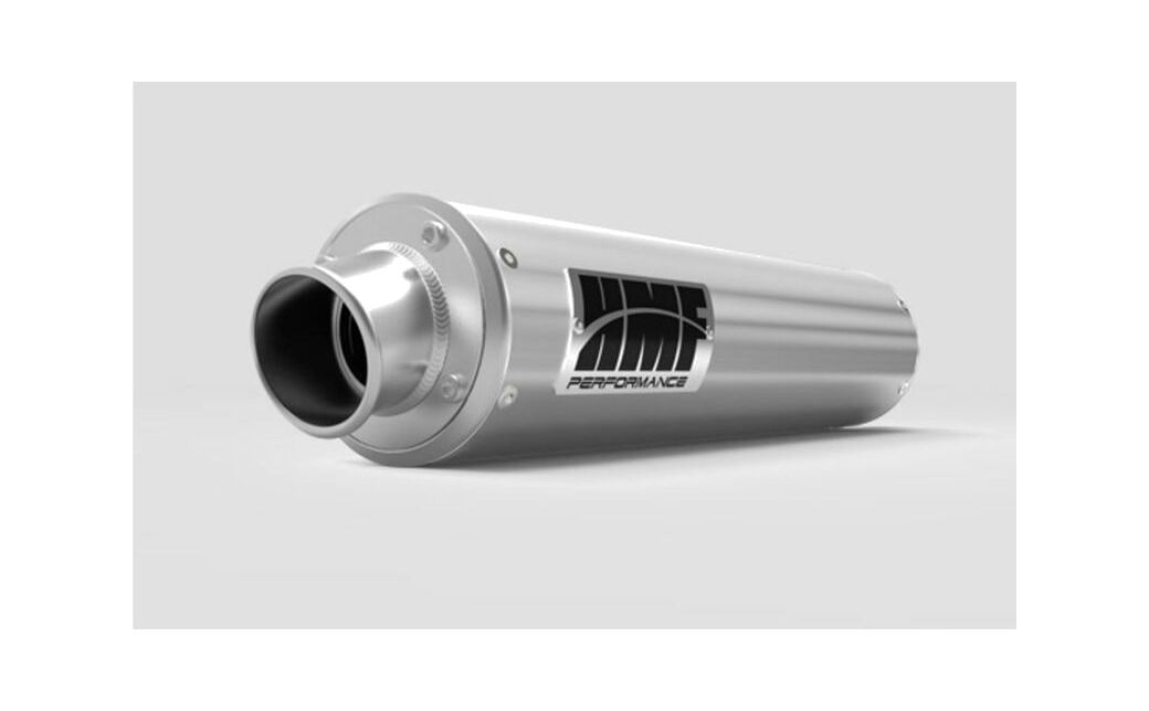 sistema de escape completo de acero inoxidable cepillado performance series