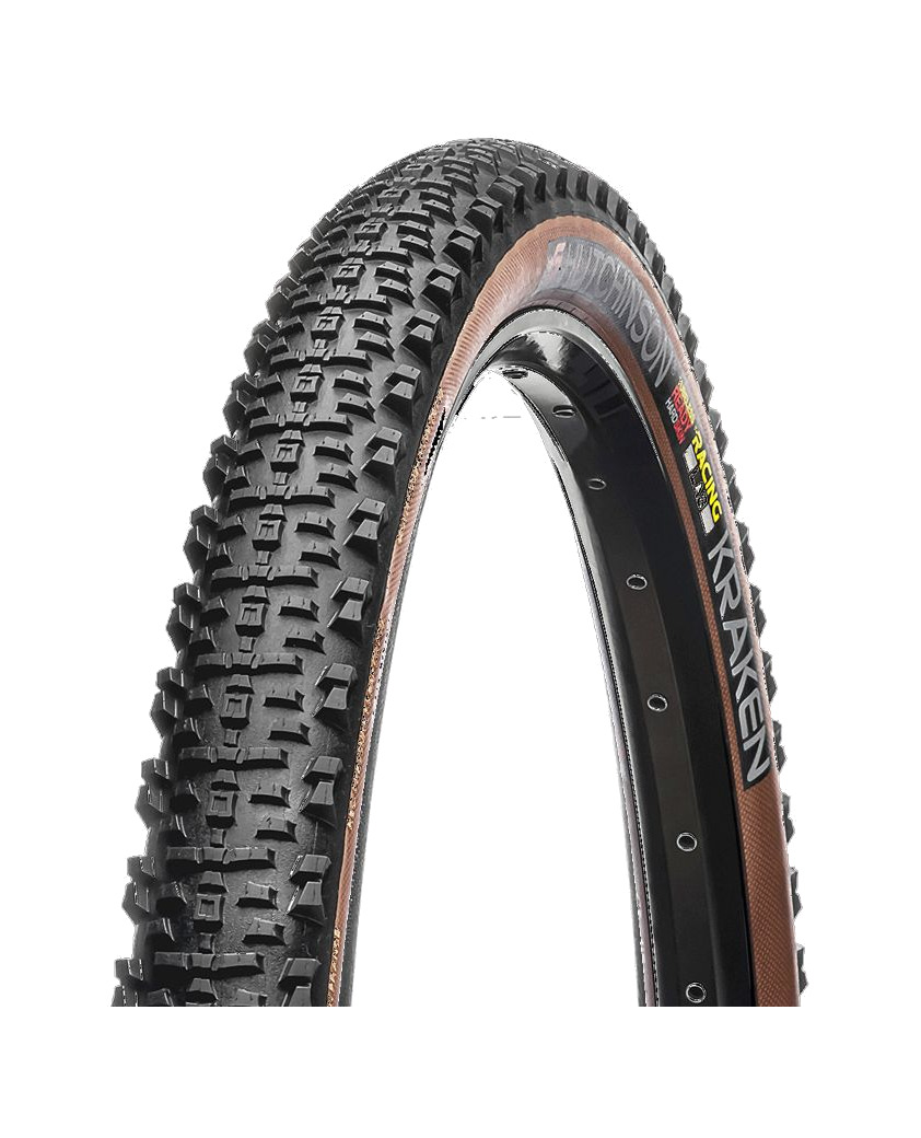 cubierta neumatico para bicicleta 29x2.40 tubeless ready plegable negr/mar kraken rlab hardskin racer xc (57-622)