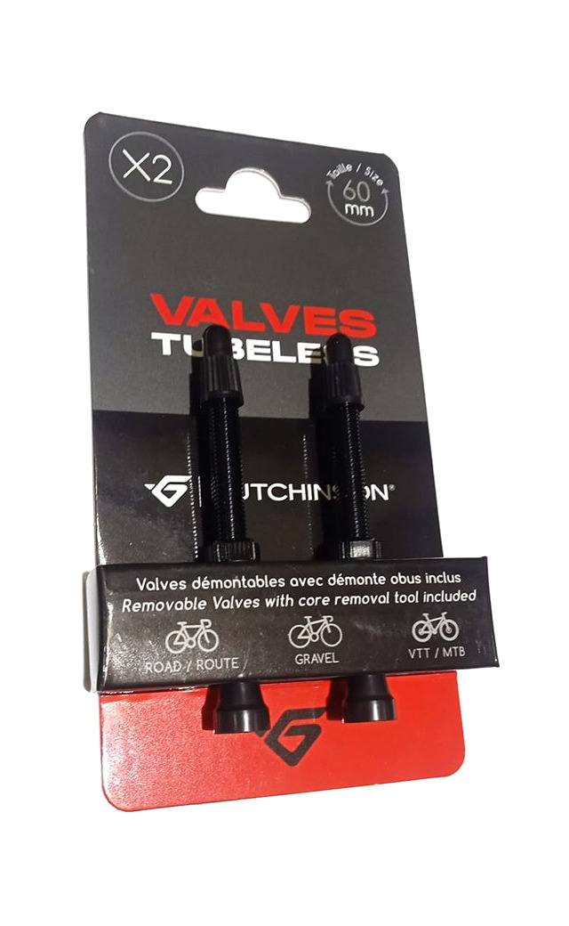 juego de válvulas aluminio tubeless 60 mm