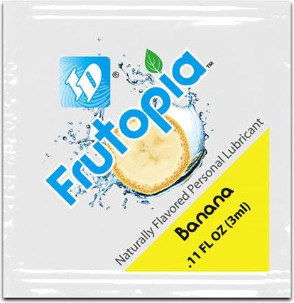 lubricante con sabor en monodosis juicy lube 4 ml