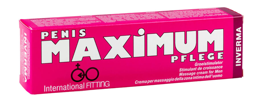crema para masturbación del pene penis maximum-pflege