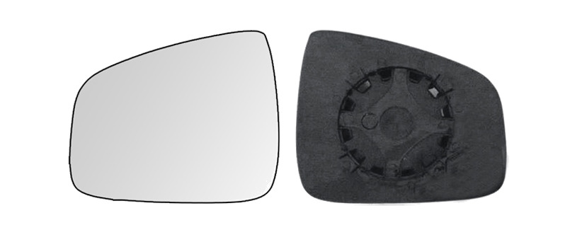 recambio cristal espejo retrovisor con base izquierdo