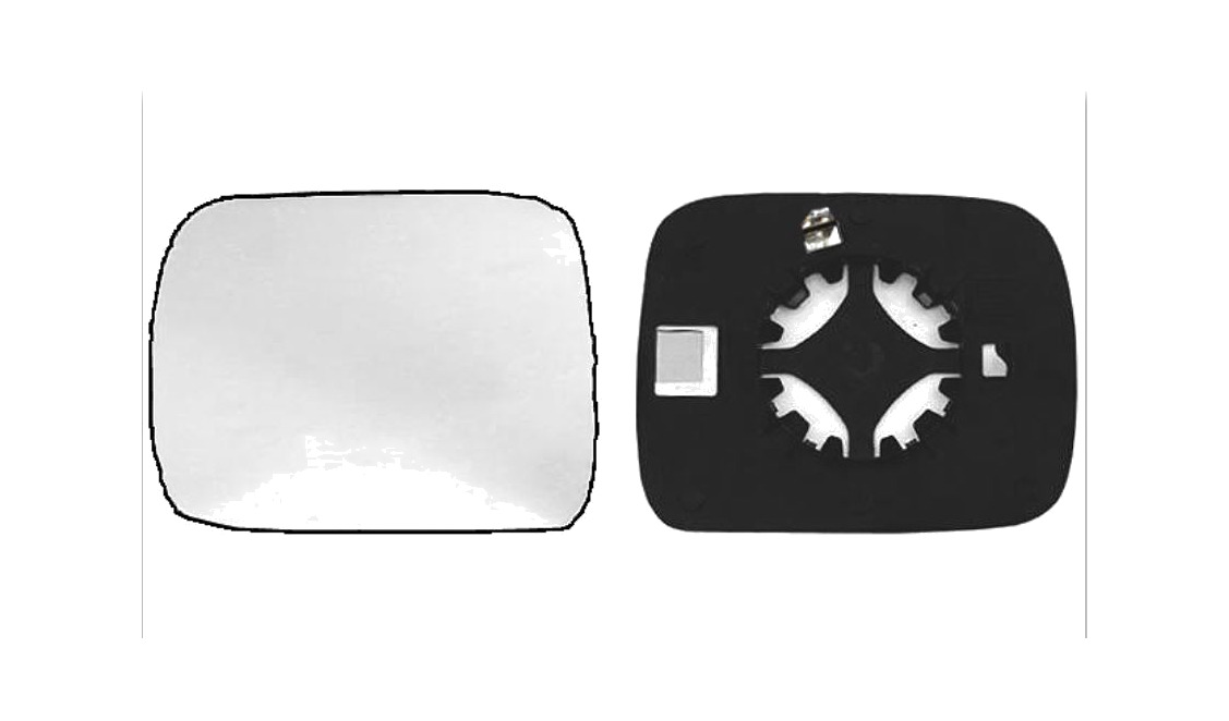 IPARLUX Recambio cristal espejo retrovisor con base izquierdo - Imagen 1 de 1