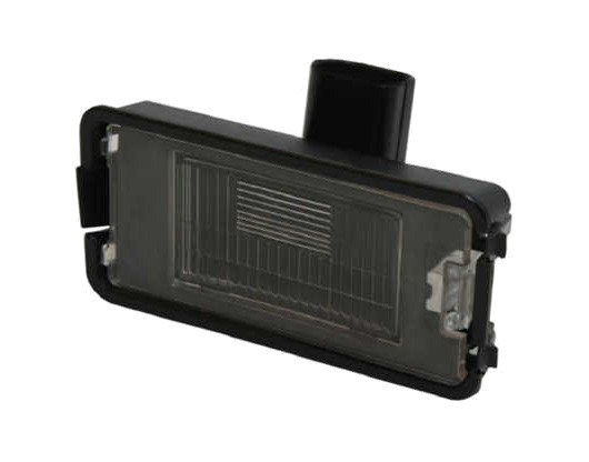 luz de matrícula con portalámparas incluido