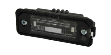 luz de matrícula con portalámparas incluido
