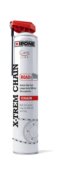 spray grasa de cadena ipone xtrem chain road 750 ml
