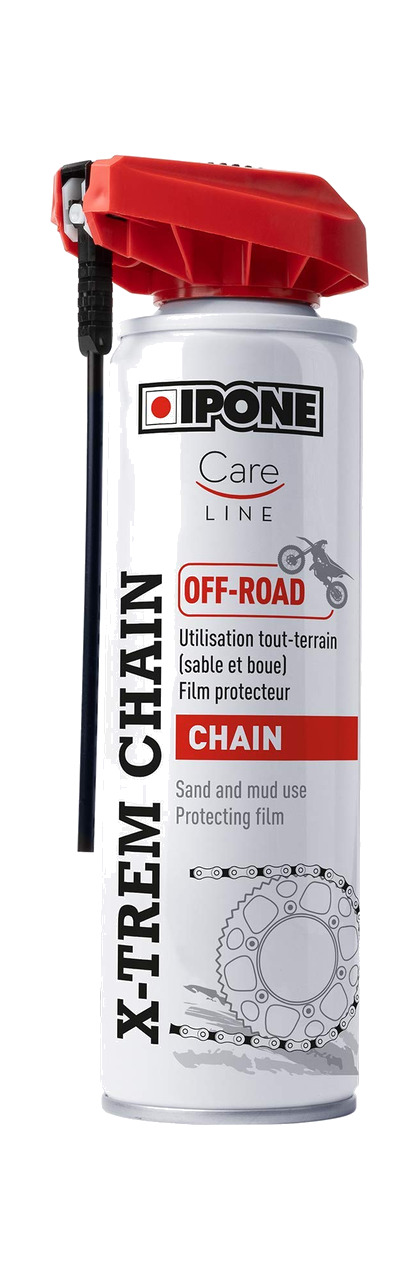 spray grasa de cadena ipone xtrem chain offroad 250ml - protección máxima para motos off-road
